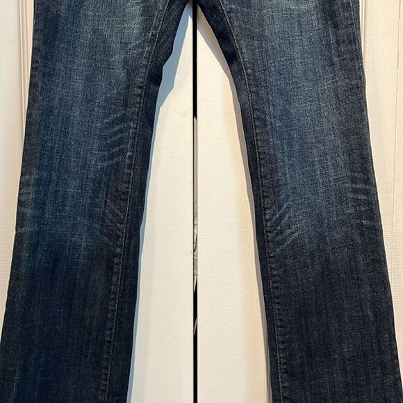 Roots “Chelsea” Blue Low Rise Boot Cut Jeans Size 8‎ - Picture 3 of 14